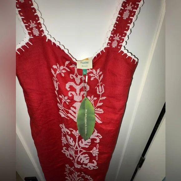 Farm Rio red dress - Picture 4 of 4